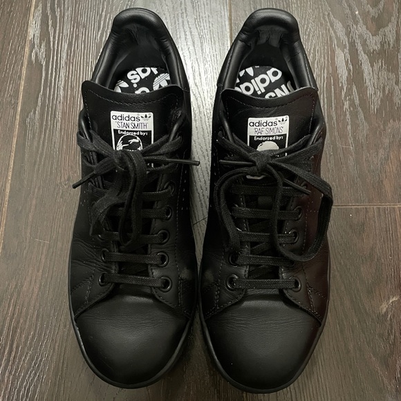 Limited Edition 1995 Adidas x Raf Simons Stan Smith - Core Black - Picture 3 of 5